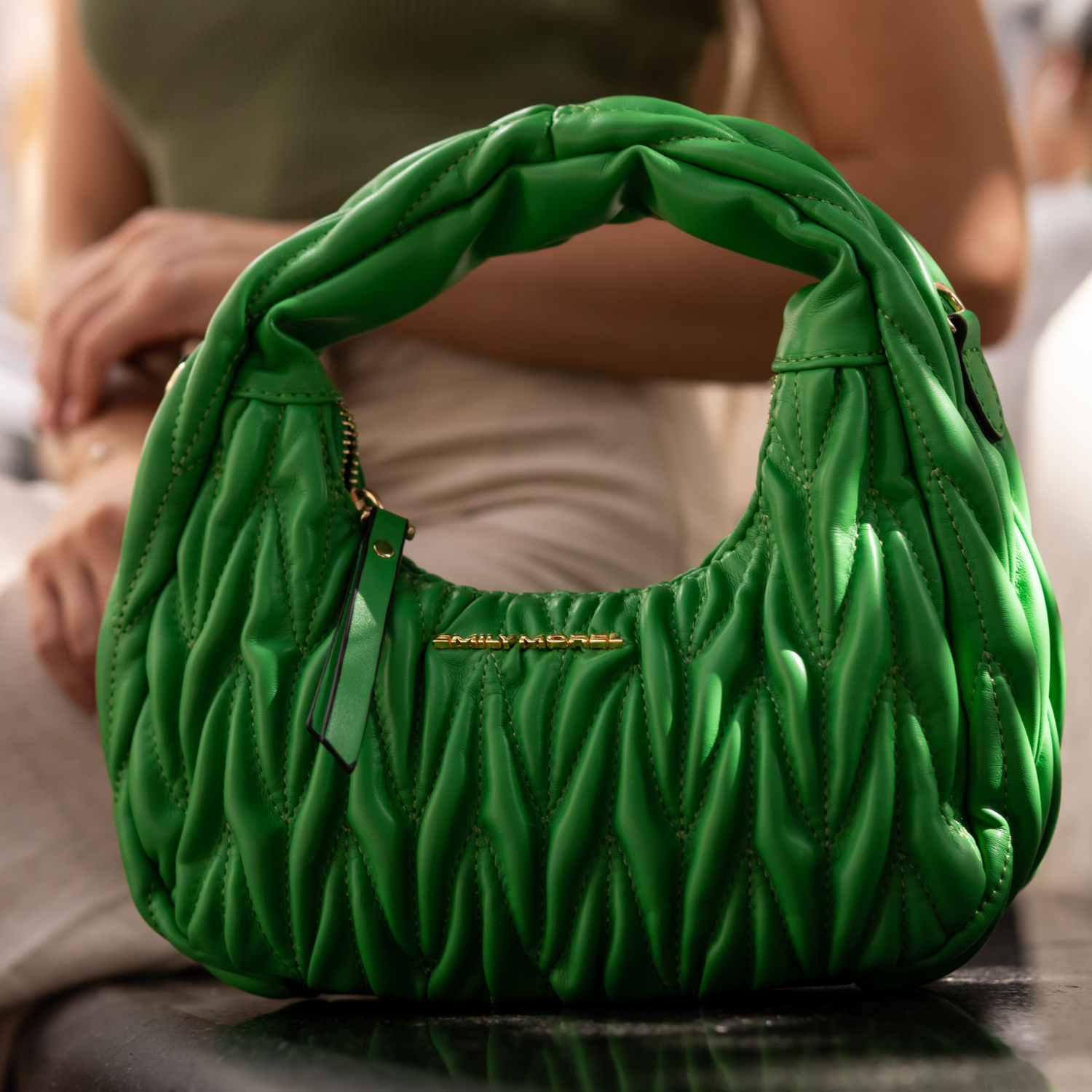 Borsa Emma Verde - [Emily_Morel]