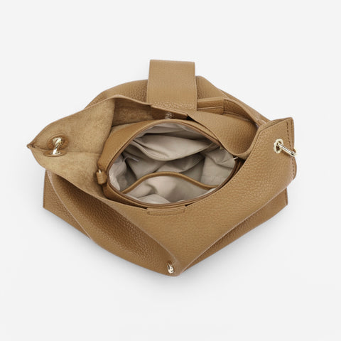 Borsa a spalla Florens - beige scuro