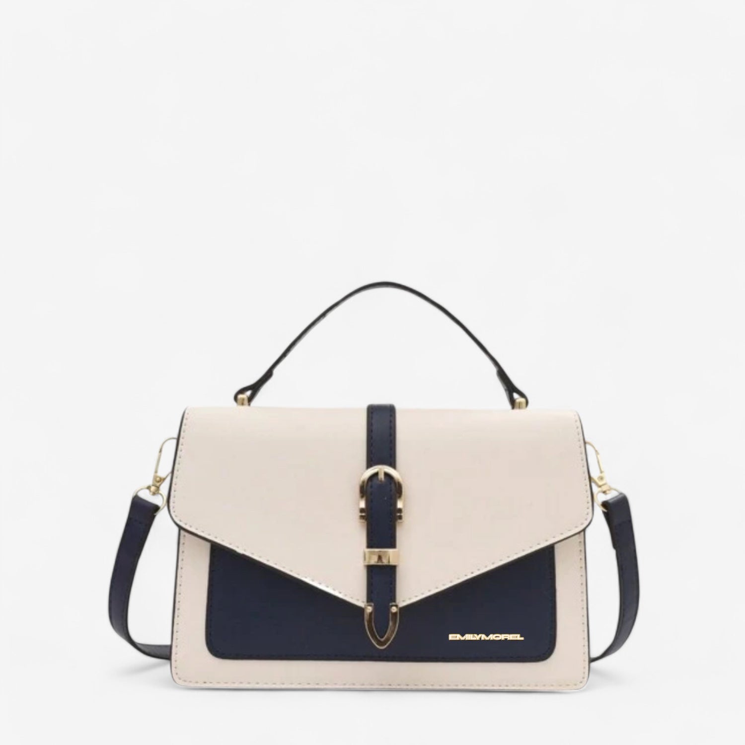 Borsa nina beige blu - Emily Morel