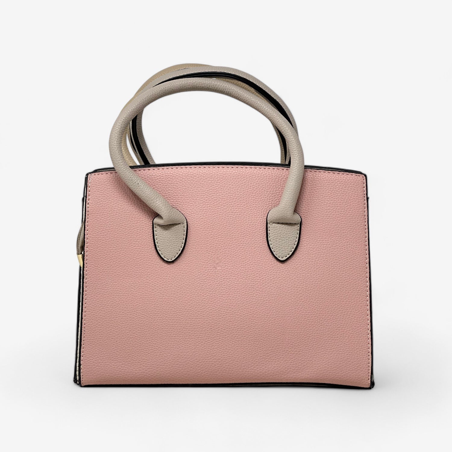 Borsa Ines Rosa e Beige - [Emily_Morel]