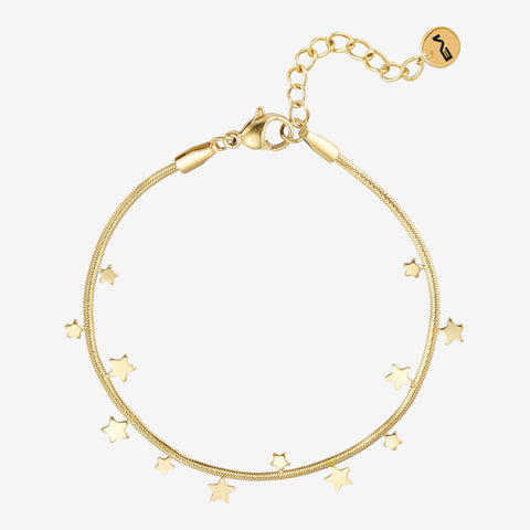 Bracciale con stelle gold - [Emily_Morel]